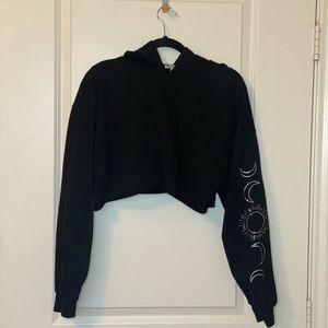 Forever 21 cropped hoodie
